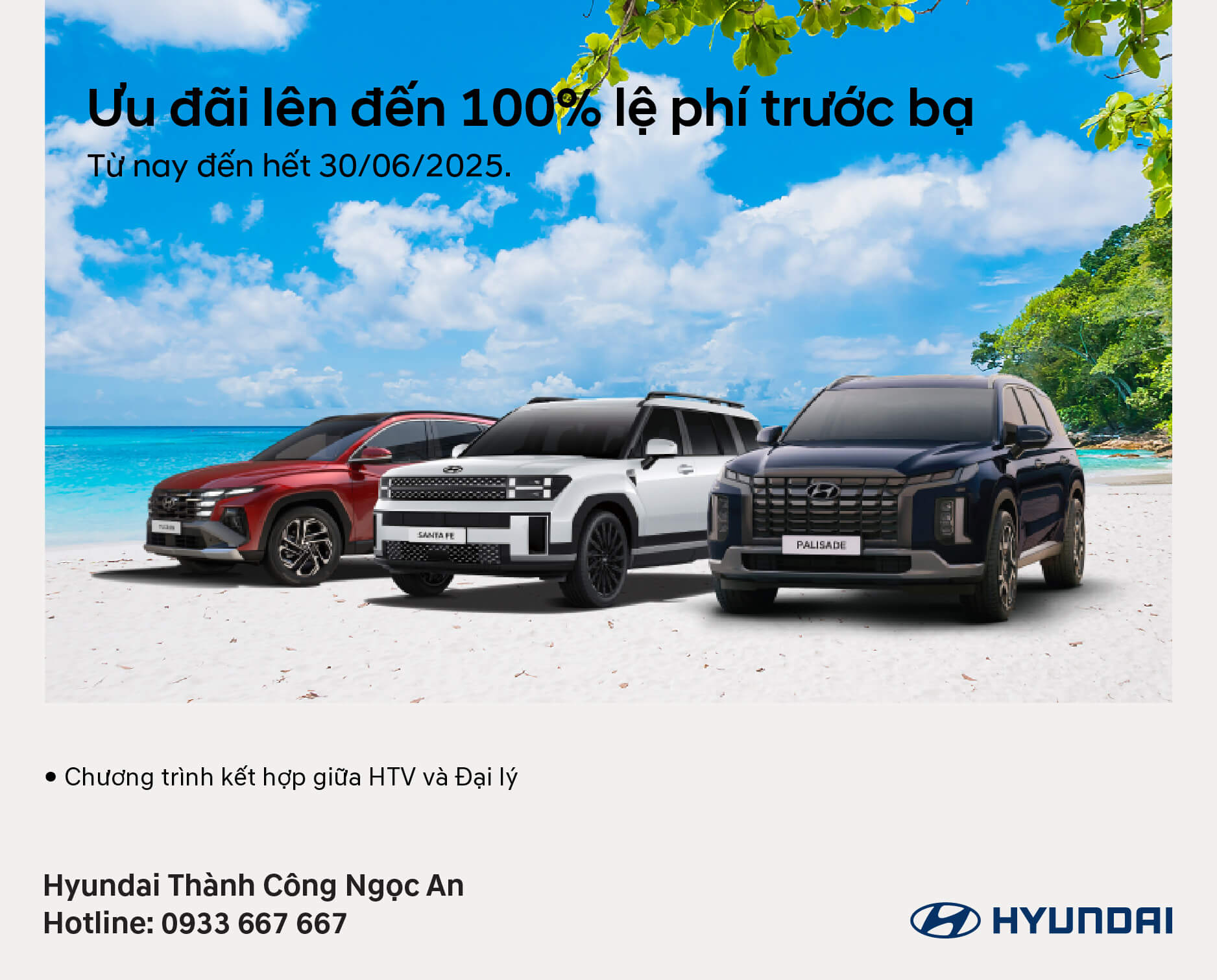 CHƯƠNG TRÌNH ƯU ĐÃI LÊN ĐẾN 100% LỆ PHÍ TRƯỚC BẠ TRONG THÁNG 6